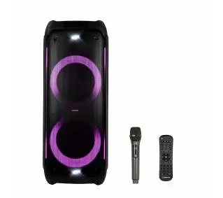 Manta ATHOS SPK1001B300 90W Bluetooth Radio FM Mikrofon Karaoke Czarny - Kup na Raty - RRSO 0%