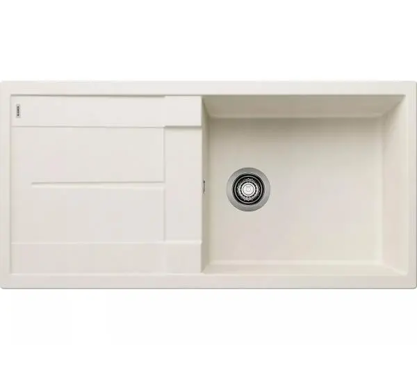 Zlewozmywaki kuchenne - Blanco METRA XL 6 S 527124 Granitowy Biały