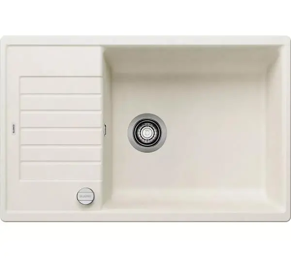 Zlewozmywaki kuchenne - Blanco ZIA XL 6 S COMPACT 527213 Granitowy Biały