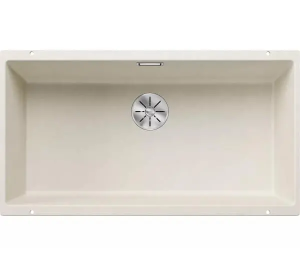 Zlewozmywaki kuchenne - Blanco SUBLINE 800-U 527174 Granitowy Biały