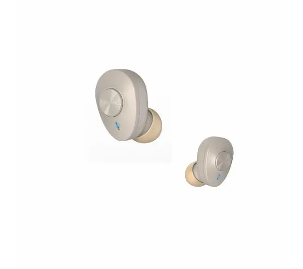 Hama Freedom Buddy Dokanałowe Bluetooth 5.3 Beżowy