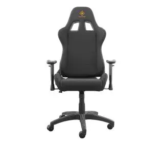 Deltaco GAM-051-B Gamingowy do 110kg Tkanina Czarny - Kup na Raty - RRSO 0%