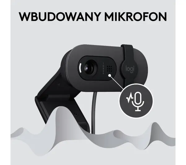 Logitech Brio 100  Grafitowy