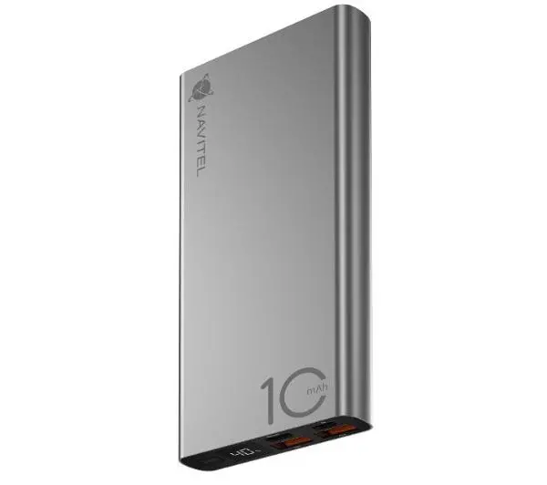 Navitel PWR10 AL Silver 10000mAh 22,5W Srebrny