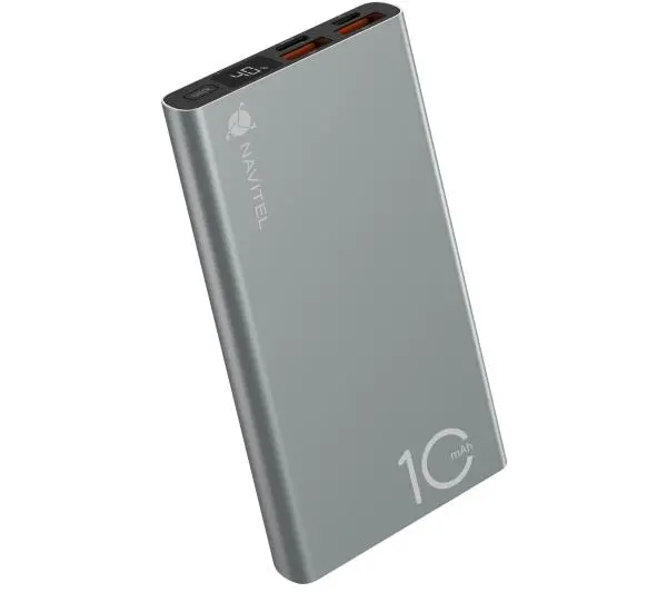 Navitel PWR10 AL Silver 10000mAh 22,5W Srebrny