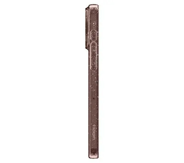 Spigen Liquid Crystal Glitter iPhone 15 Pro Max rose quartz