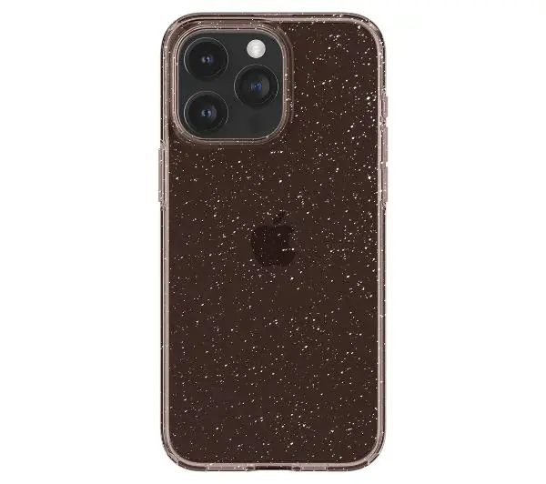 Spigen Liquid Crystal Glitter iPhone 15 Pro Max rose quartz