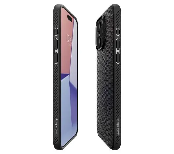 Spigen Liquid Air do iPhone 15 Pro Czarny