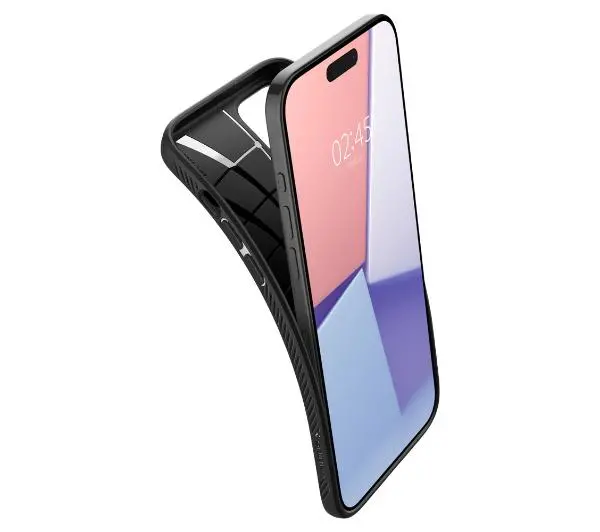 Spigen Liquid Air do iPhone 15 Pro Czarny