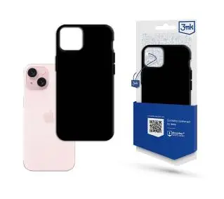 3mk Matt Case do iPhone 15 Czarny
