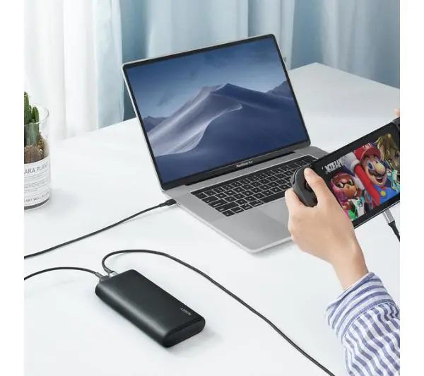 Aukey PB-Y37 20000mAh PD 65W Czarny