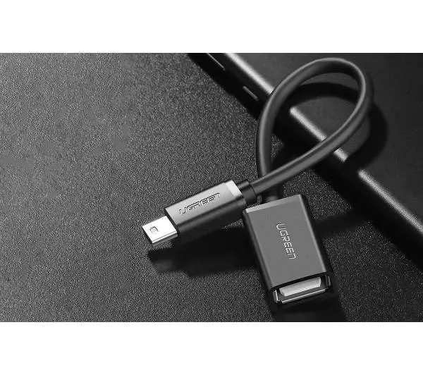 UGREEN US249 USB-A  do USB mini Czarny