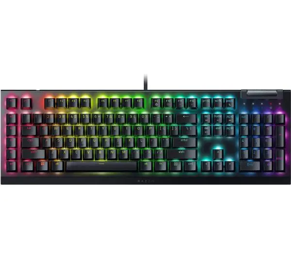 Razer BlackWidow V4 X US Yellow Switch Czarny