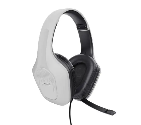 Trust GXT 415W Zirox Nauszne Biały
