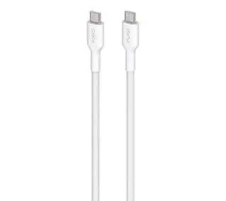 Puro Fabric PUCUSBCUSBCFABK4WHI USB-C do USB-C do 1,2m do Biały