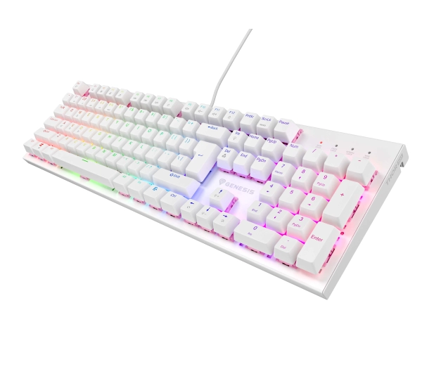 Genesis Thor 303 RGB Outemu Peach Silent Biały