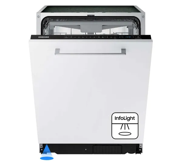 Zmywarki do zabudowy - Samsung DW60CG550I00ET 60cm Automatyczne otwieranie drzwi Szuflada na sztućce Bez panelu