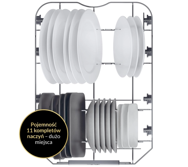 Haier I-Pro Shine Seria 4 XI1C3TB2FB 44,8cm Funkcje AI Automatyczne otwieranie drzwi Szuflada na sztućce  - Kup na Raty - RRSO 0%