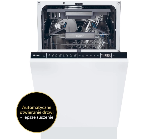 Haier I-Pro Shine Seria 4 XI1C3TB2FB 44,8cm Funkcje AI Automatyczne otwieranie drzwi Szuflada na sztućce  - Kup na Raty - RRSO 0%