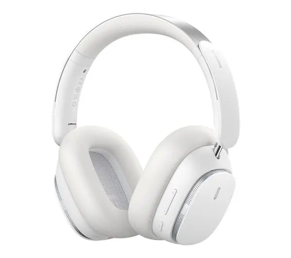 Baseus Bowie H1 PRO Nauszne Bluetooth 5.3 Biały