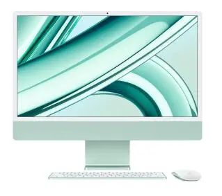 Apple iMac Retina 4.5K M3 MQRN3ZE/A 23,5" 8GB RAM 256GB Zielony - Kup na Raty - RRSO 0%