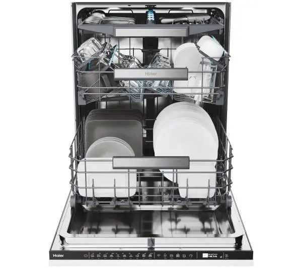 Haier I-Pro Shine Seria 6 XI 4A4M4PB 59,7cm Funkcje AI Automatyczne otwieranie drzwi Szuflada na sztućce  - Kup na Raty - RRSO 0%