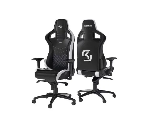 Noblechairs EPIC SK Gaming Edition Gamingowy do 120kg Skóra ECO Czarny - Kup na Raty - RRSO 0%