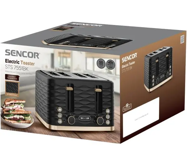 Sencor STS 7551BK Rozmrażanie 1600W