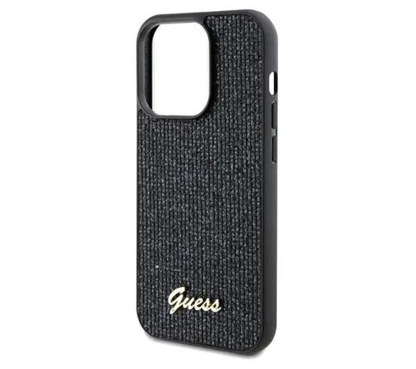 Guess Disco Metal Script GUHCP14XPMSDGSK do iPhone 14 Pro Max Czarny