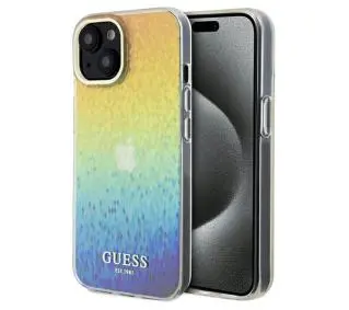 Guess IML Faceted Mirror Disco Iridescent GUHCP14SHDECMI do iPhone 14 / 15 / 13