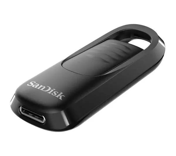 SANDISK Ultra Slider 256GB USB 3.2 Typ C Czarny