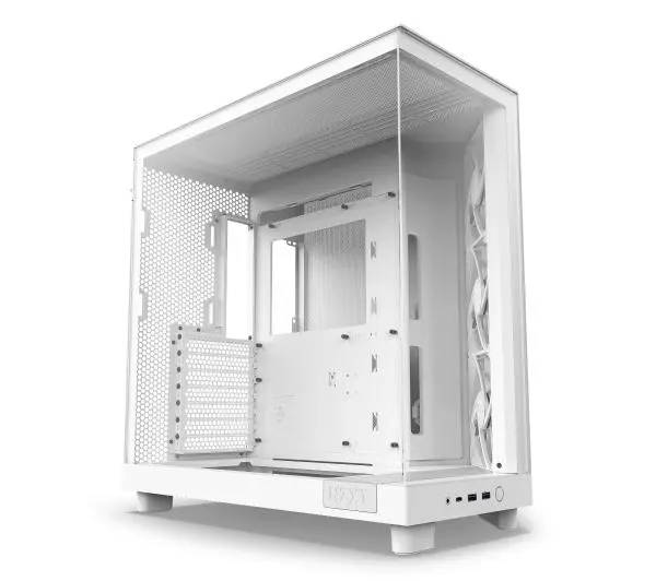 NZXT H6 Flow okno  Biały