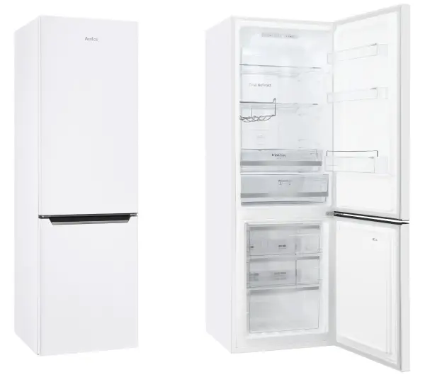 Amica FK299.2FTZ(E) Pełny No Frost 180cm Komora świeżości Biały - TRZECI -55%, ALBO 5-TY ZA 1ZŁ - Kup na Raty - RRSO 0%