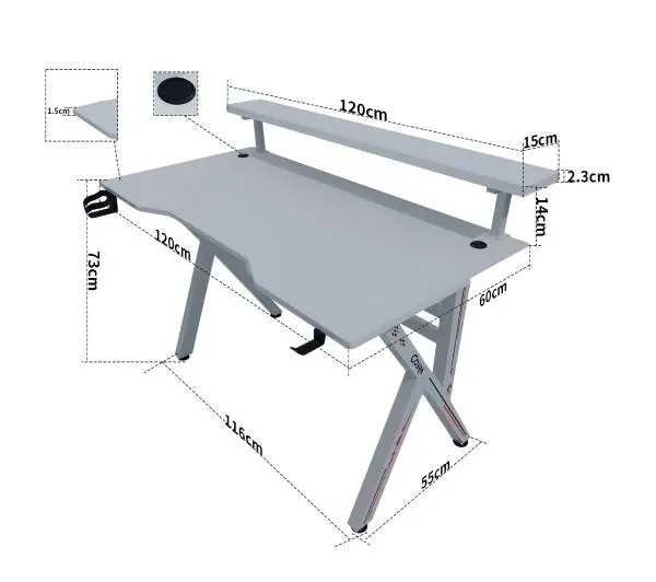 Cobra CR4010WH 120cm Biały