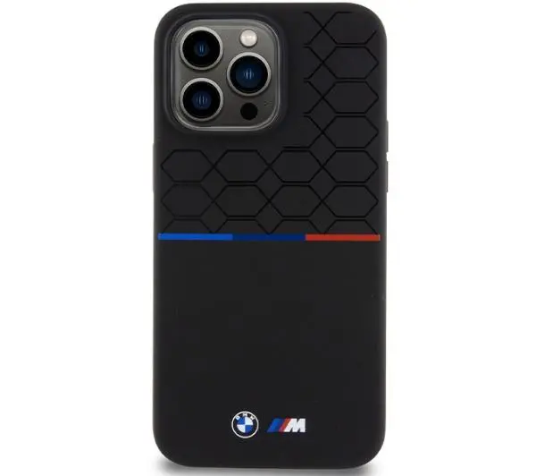 BMW Silicone Pattern MagSafe BMHMP15X22SMPK do iPhone 15 Pro Max Czarny