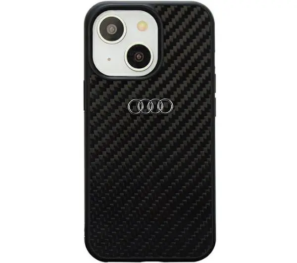 AUDI Carbon Fiber AU-TPUPCIP14-R8/D2-BK do iPhone 14 (czarny)