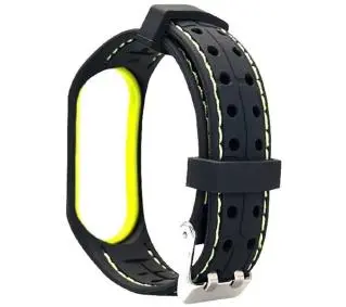 Beline do Mi Band 3/4 Smart Czarno-limonkowy
