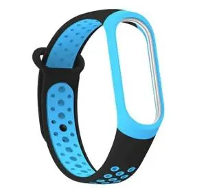 Beline do Mi Band 3/4 design Czarno-niebieski