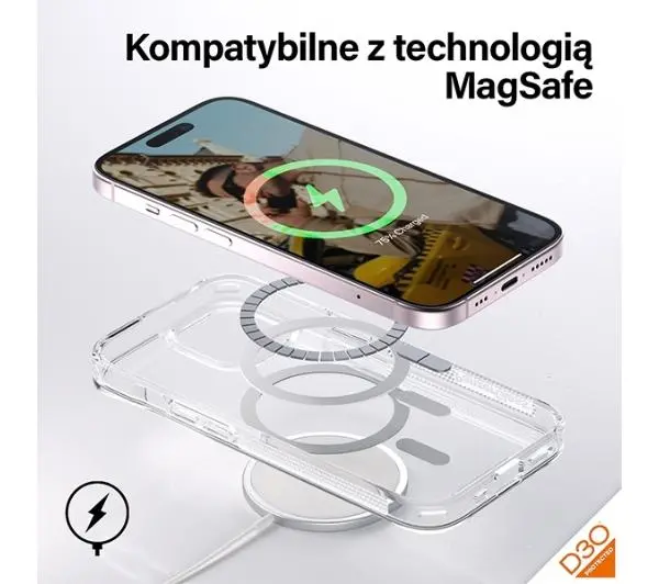 PanzerGlass HardCase do iPhone 15 przezroczysty