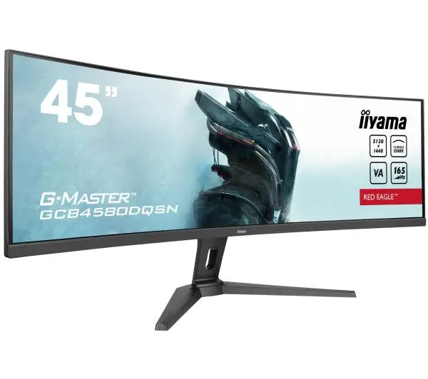 iiyama G-Master Red Eagle GCB4580DQSN-B1 45" 5K VA 165Hz 0,8ms Zakrzywiony Gamingowy - Kup na Raty - RRSO 0%