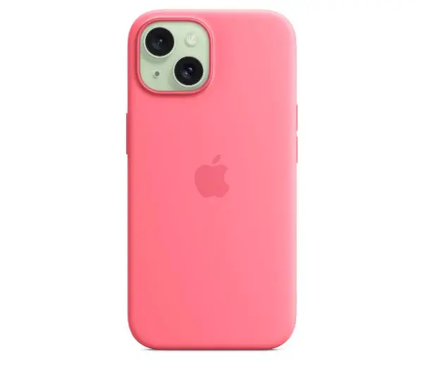 Apple Silicone Case do iPhone 15 Plus Różowy