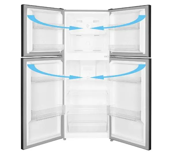MPM 216-CF-26 Pełny No Frost 142cm Dark Inox - TRZECI -55%, ALBO 5-TY ZA 1ZŁ - Kup na Raty - RRSO 0%