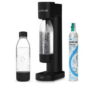 Dafi PushAir SATCZ2B + 2 butelki + Nabój z gazem CO2