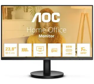 AOC 24B3CA2 23,8" Full HD IPS 100Hz 1ms MPRT - Kup na Raty - RRSO 0%
