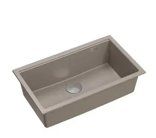Quadron LOGAN 110 HQD7644U4_BS_I Granitowy Soft taupe/Stal szlachetna - TRZECI -55%, ALBO 5-TY ZA 1ZŁ - Kup na Raty - RRSO 0%