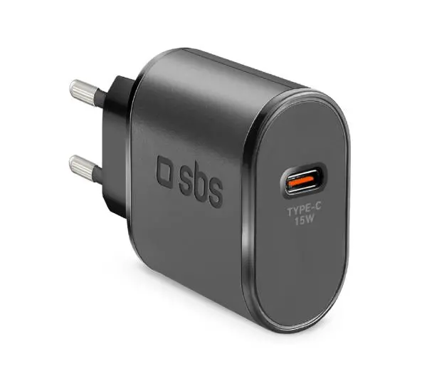 SBS 1xUSB-C 15W Czarny