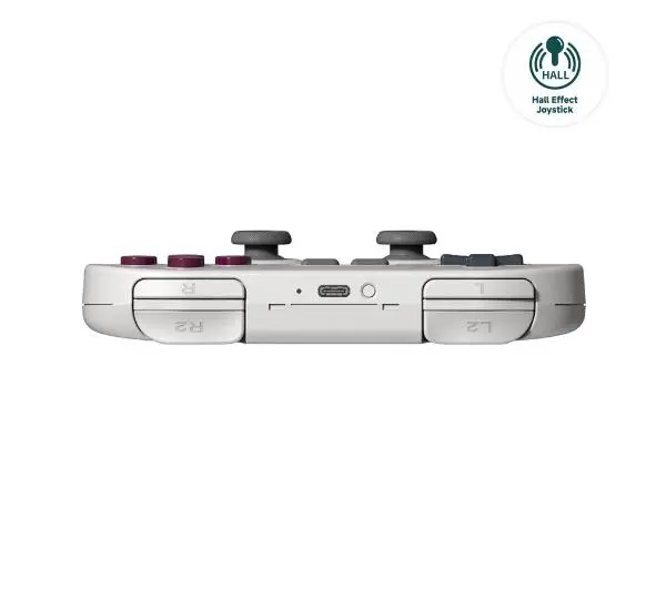 8BitDo SN30 Pro Bluetooth Hall Effect do PC, Nintendo Switch, Android, iOS Bezprzewodowy Classic