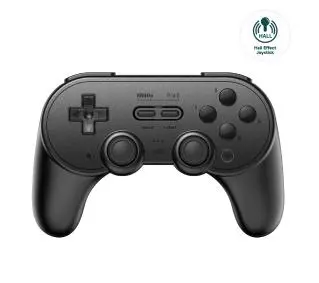 8BitDo Pro 2 Hall Effect do PC, Nintendo Switch, Android Bezprzewodowy Czarny
