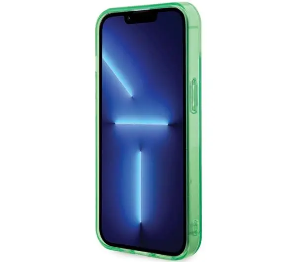 Lacoste Transparent MagSafe do iPhone 15 Plus Zielony