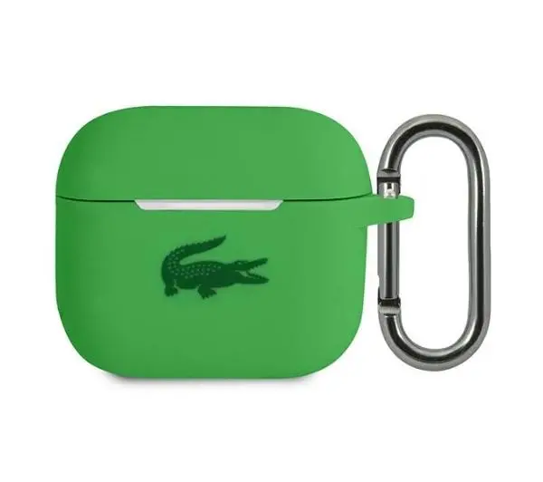 Lacoste LCA3SN Case Silicone do AirPods 3 Zielony